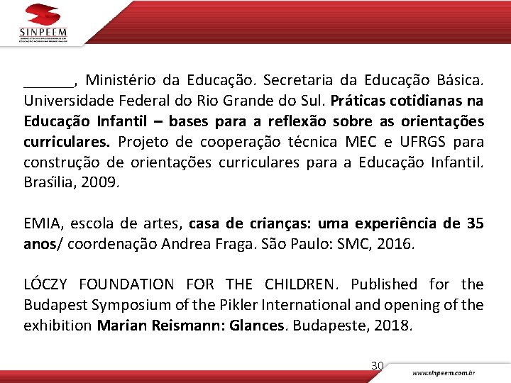 ______, Ministe rio da Educac a o. Secretaria da Educac a o Ba sica.