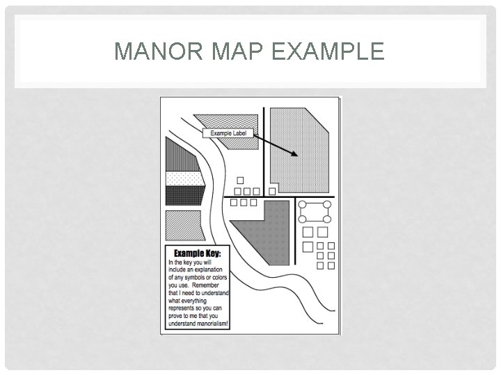 MANOR MAP EXAMPLE 