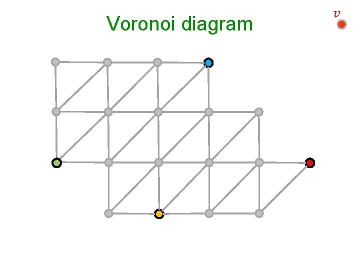 Voronoi diagram 