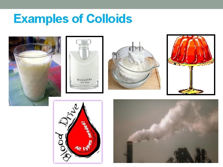 Examples of Colloids 