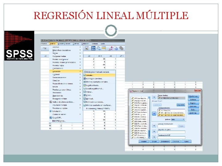 REGRESIÓN LINEAL MÚLTIPLE 