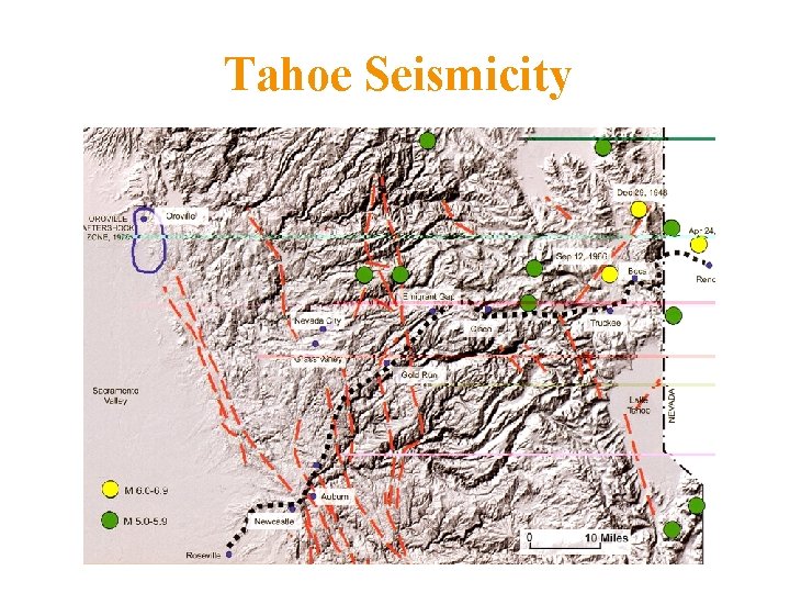 Tahoe Seismicity 