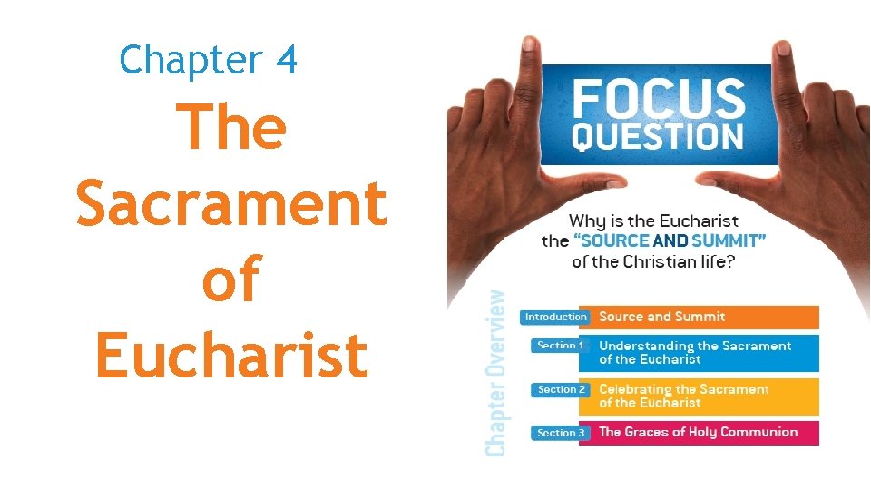 Chapter 4 The Sacrament of Eucharist 