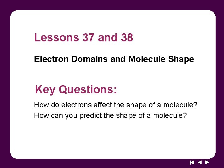 Imagine A Molecule With 7 Electron Domains