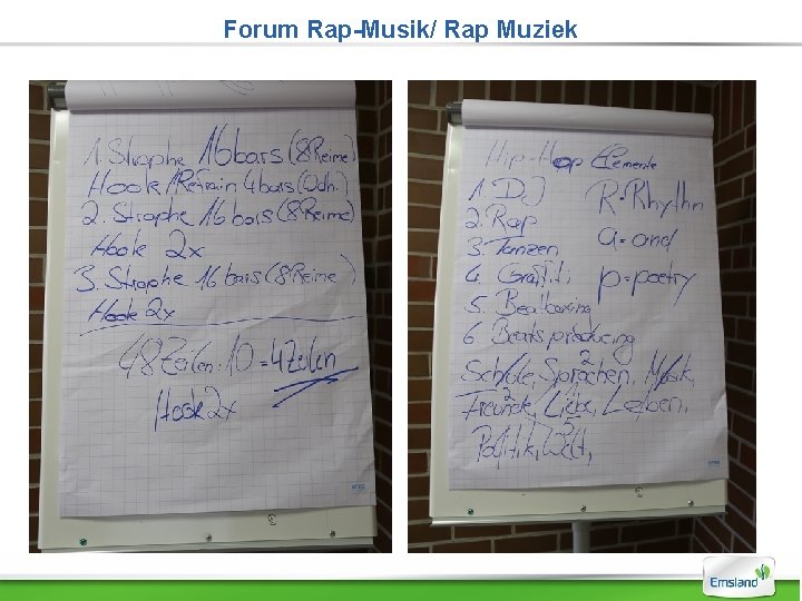 Forum Rap-Musik/ Rap Muziek 