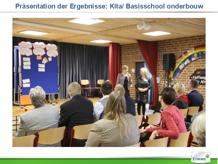 Präsentation der Ergebnisse: Kita/ Basisschool onderbouw 