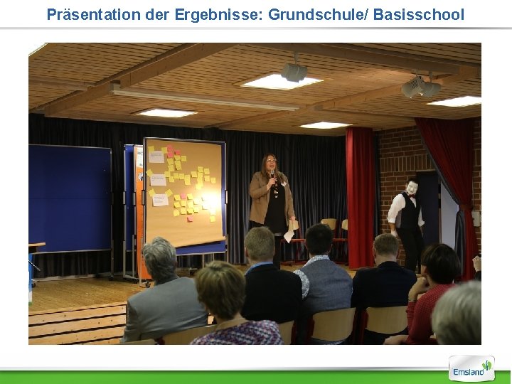 Präsentation der Ergebnisse: Grundschule/ Basisschool 