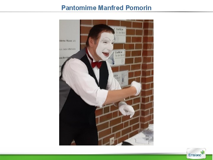 Pantomime Manfred Pomorin 