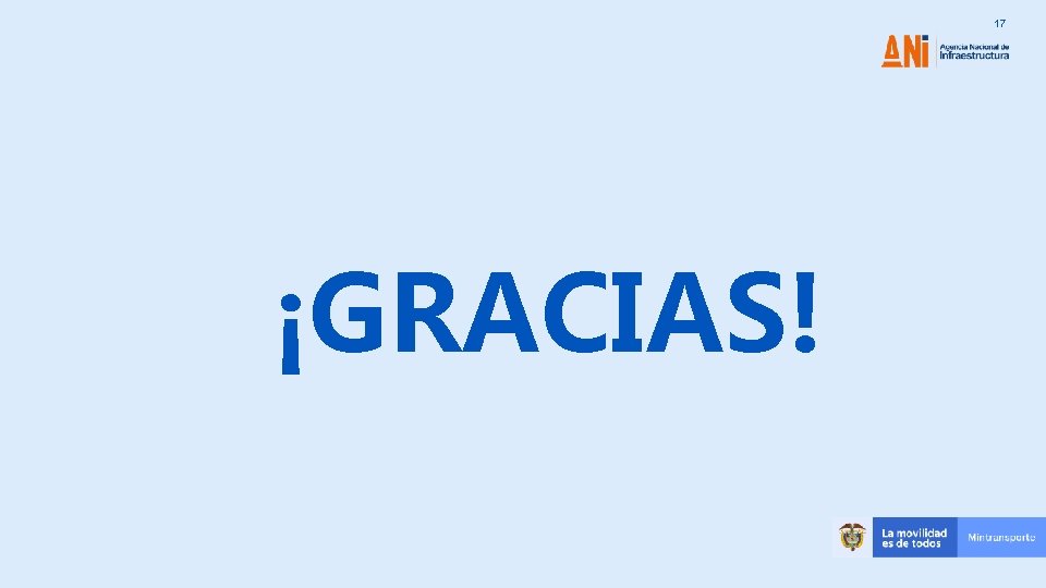 17 ¡GRACIAS! 17 ¡GRACIAS!