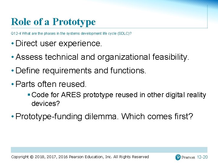 Role of a Prototype Q 12 -4 What are the phases in the systems