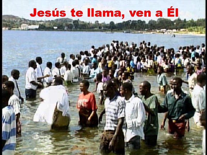 Jesús te llama, ven a Él 