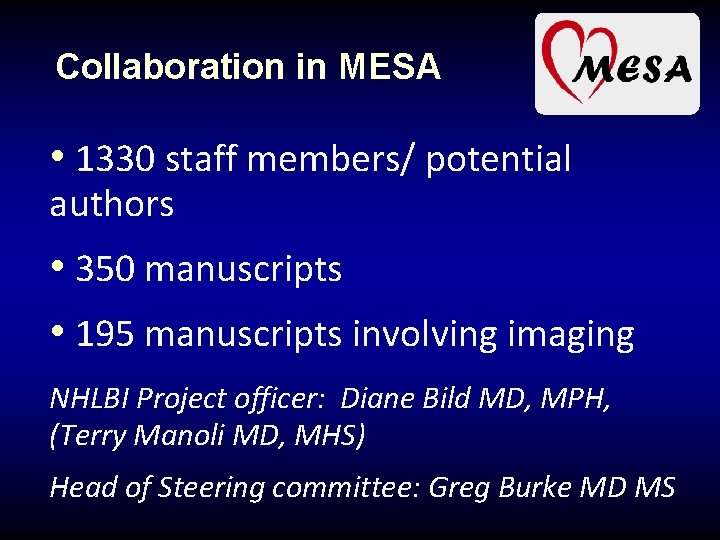 Collaboration in MESA • 1330 staff members/ potential authors • 350 manuscripts • 195