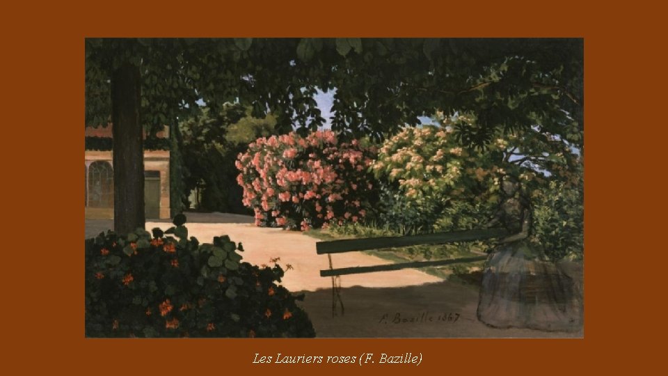 Les Lauriers roses (F. Bazille) 