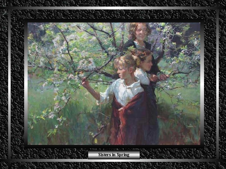 Sisters in Spring 