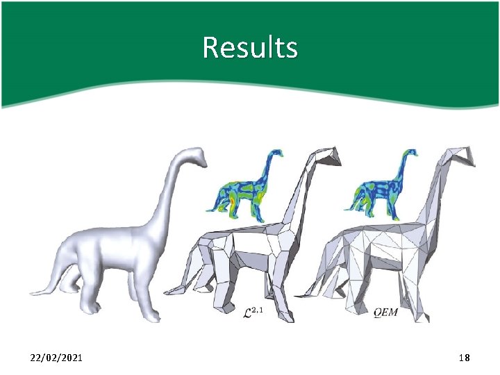 Results 22/02/2021 18 