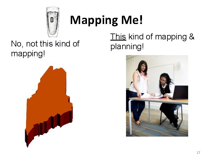 Mapping Me! No, not this kind of mapping! This kind of mapping & planning!