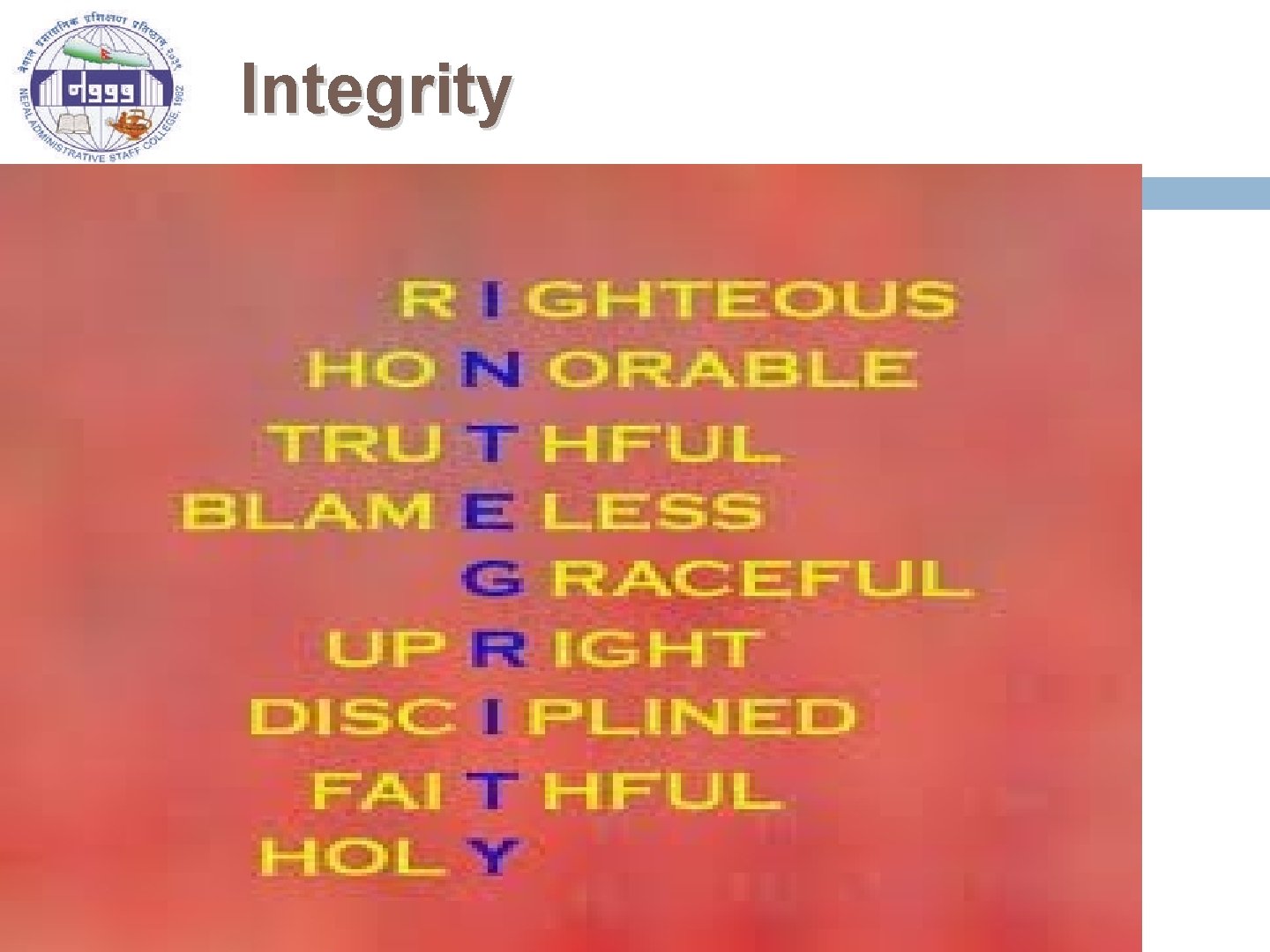 Integrity 6 2/22/2021 