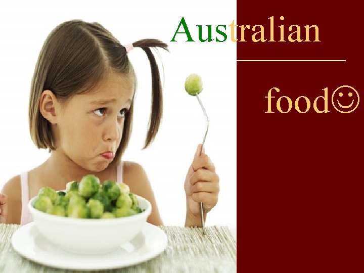 Australian food 
