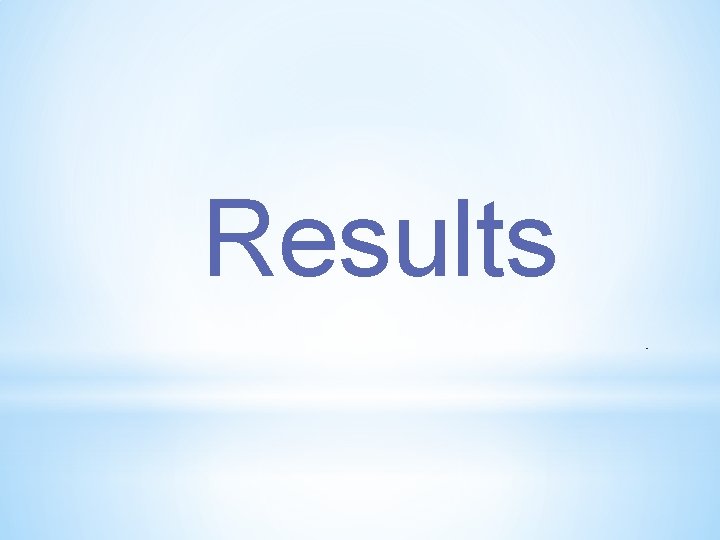 Results 