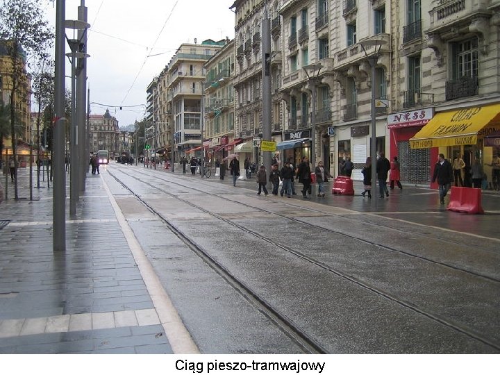 Ciąg pieszo-tramwajowy 