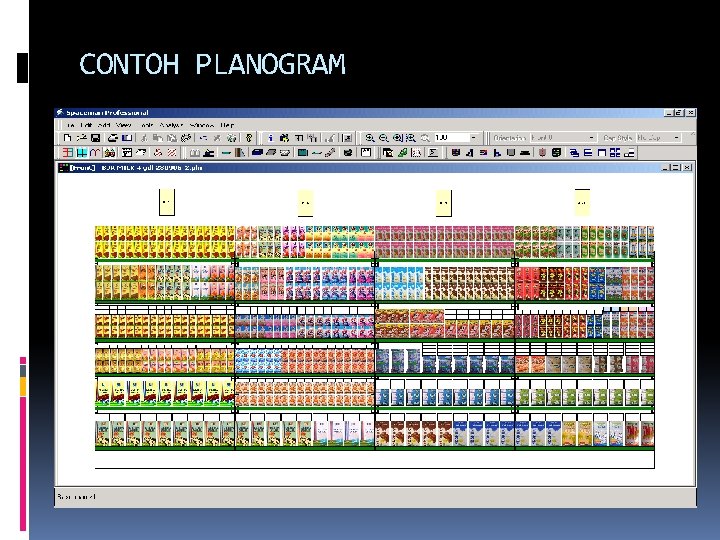 CONTOH PLANOGRAM 