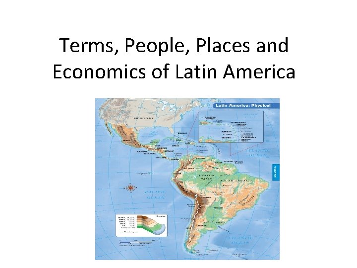 Terms, People, Places and Economics of Latin America 