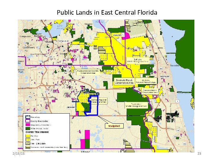 Public Lands in East Central Florida Wedgefield 2/18/15 23 
