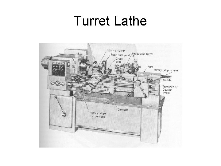 Turret Lathe 