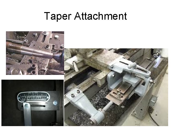 Taper Attachment 