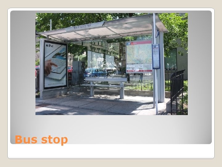 Bus stop 