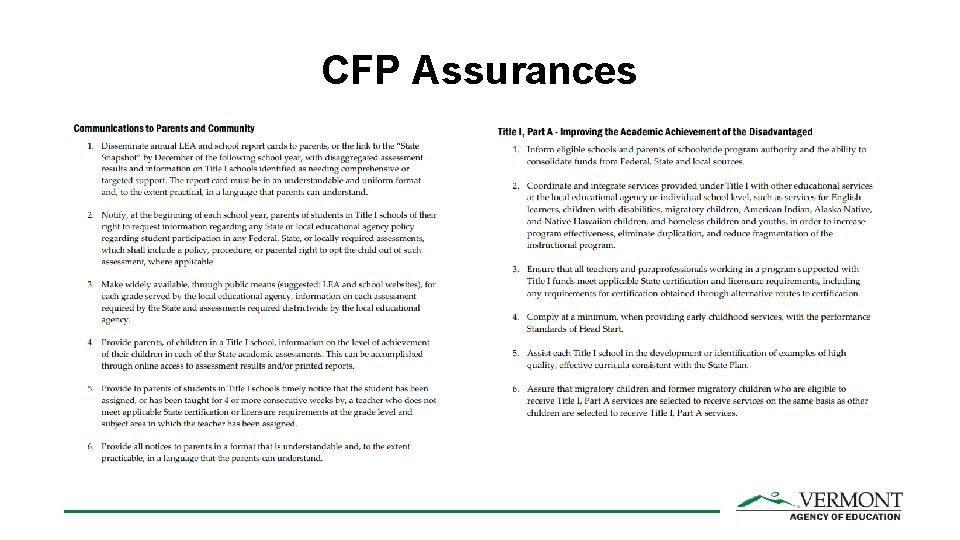 CFP Assurances 