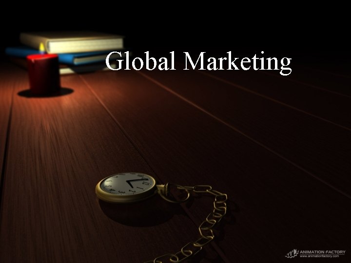 Global Marketing 