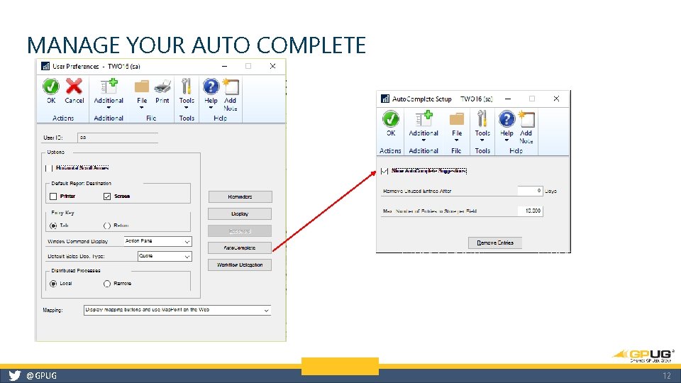 MANAGE YOUR AUTO COMPLETE @GPUG 12 