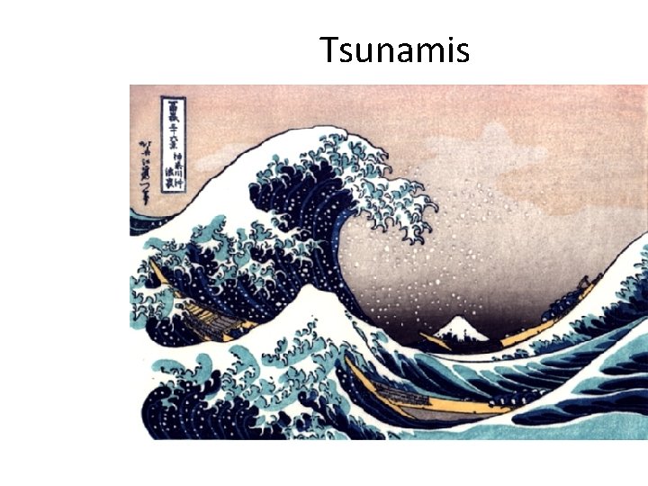 Tsunamis 