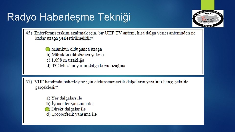 Radyo Haberleşme Tekniği 