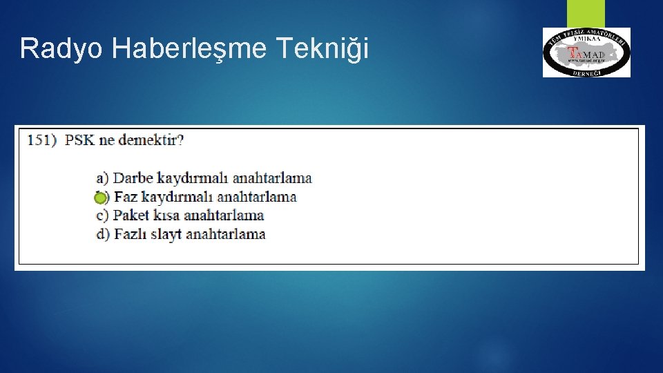 Radyo Haberleşme Tekniği 