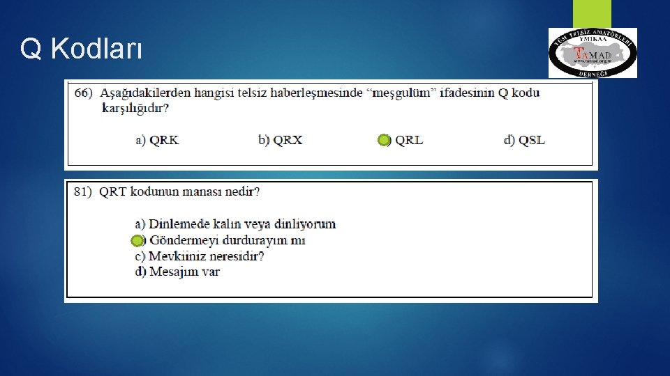 Q Kodları 