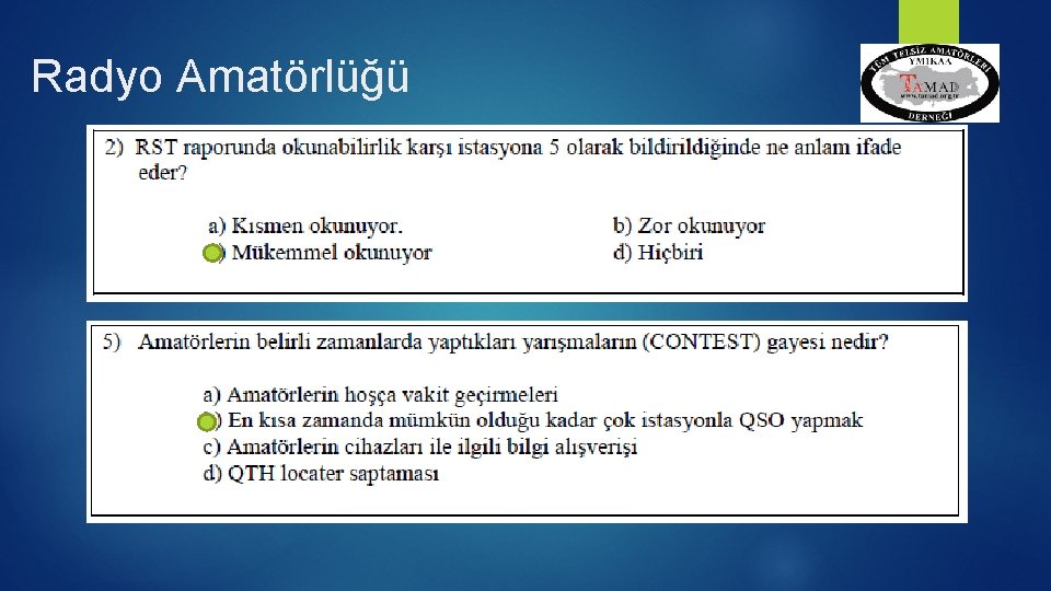 Radyo Amatörlüğü 