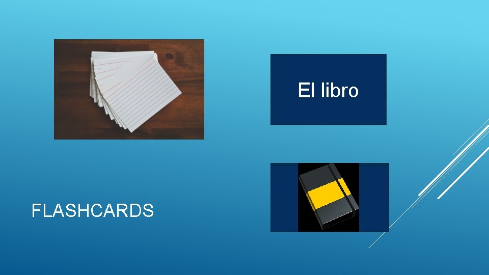 El libro FLASHCARDS El libro FLASHCARDS