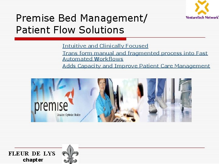 Premise Bed Management/ Patient Flow Solutions Intuitive and Clinically Focused Trans form manual and