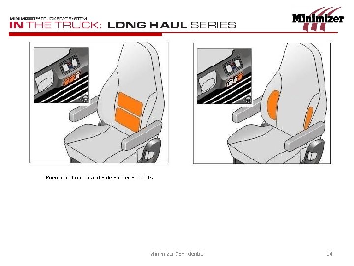 Pneumatic Lumbar and Side Bolster Supports Minimizer Confidential 14 