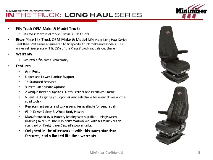  • Fits Truck OEM Make & Model Trucks • Fits most make and
