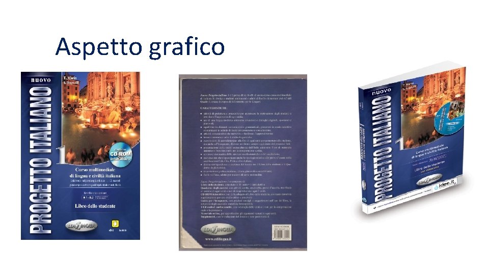 Aspetto grafico Aspetto grafico
