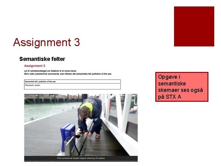 Assignment 3 Semantiske felter Opgave i semantiske skemaer ses også på STX A Assignment 3 Semantiske felter Opgave i semantiske skemaer ses også på STX A