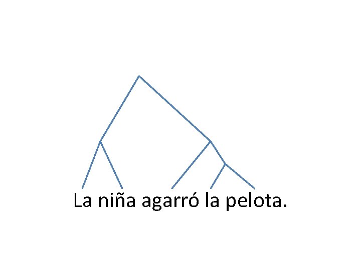 La niña agarró la pelota. La niña agarró la pelota.