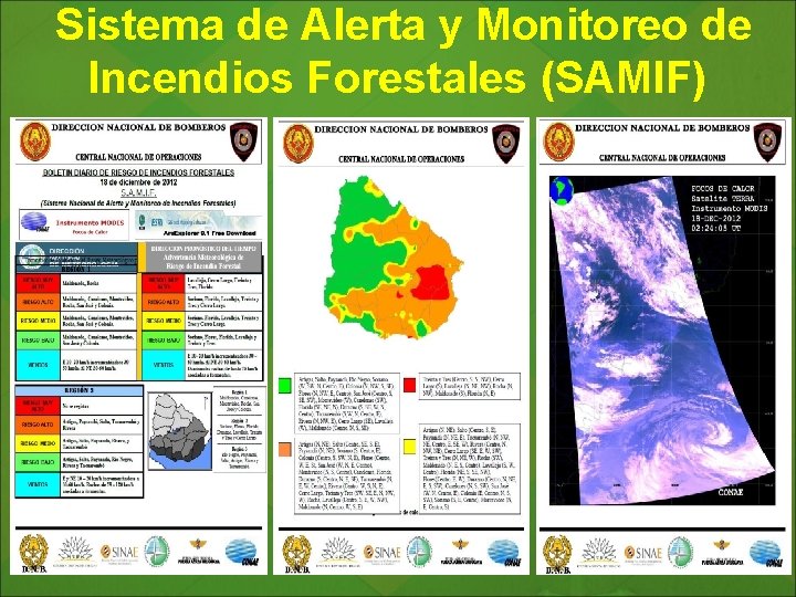 Sistema de Alerta y Monitoreo de Incendios Forestales (SAMIF) 