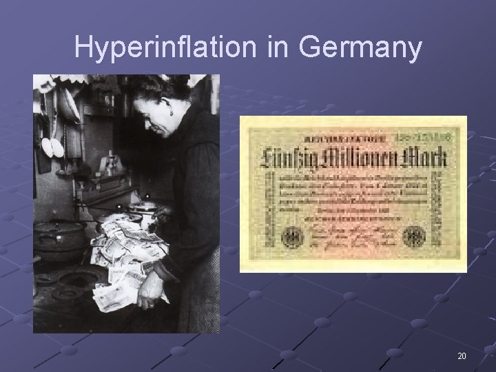 Hyperinflation in Germany 20 