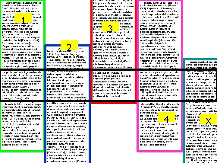 dispiegamento di quei dispositivi tecnici che definiamo cure [Fiocco 2004]. Rispetto a tali linguaggi