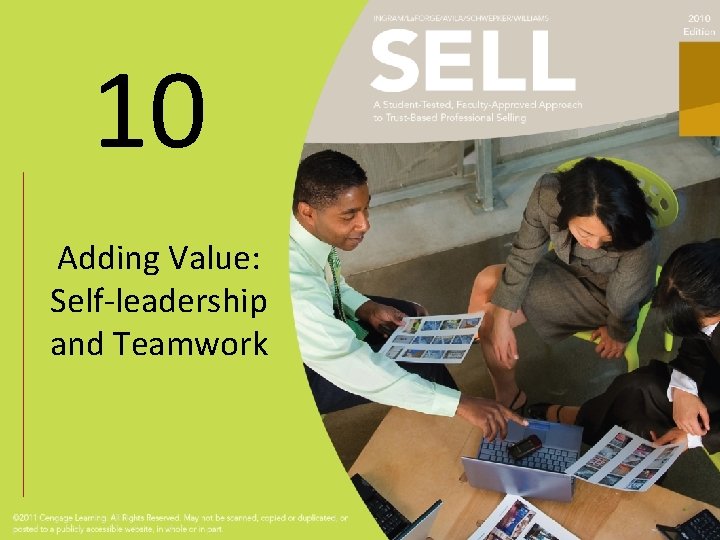 10 Adding Value: Self-leadership and Teamwork 