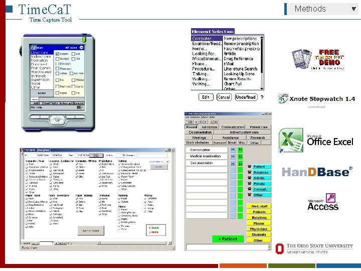 Time. Ca. T Time Capture Tool Methods 